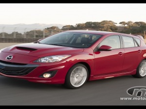 Mazda 3 Mazdaspeed red awesome